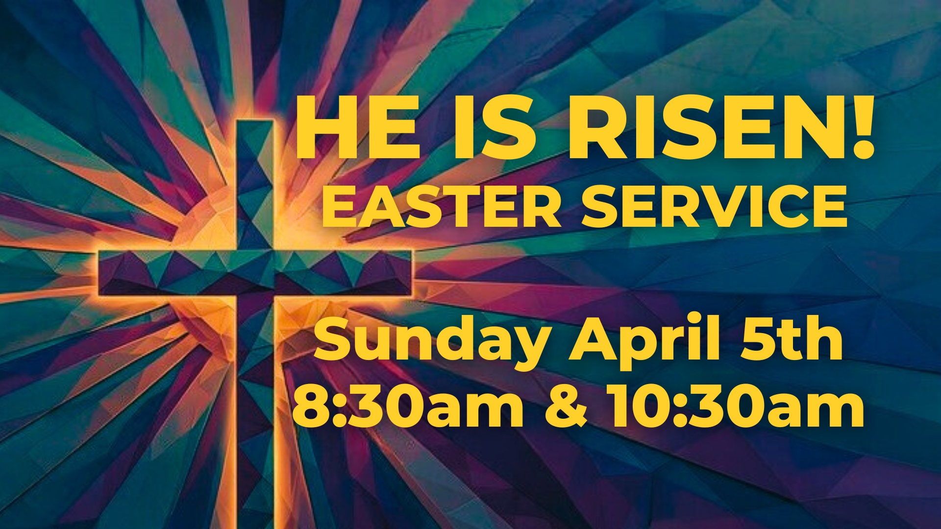 Slider Version He is Risen Easter